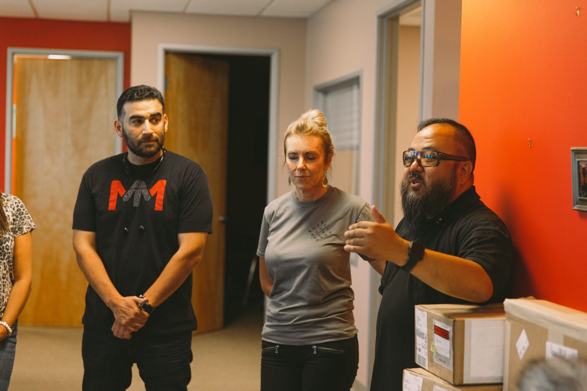 In Tijuana, Movement's own deliver shoes, seeds of hope