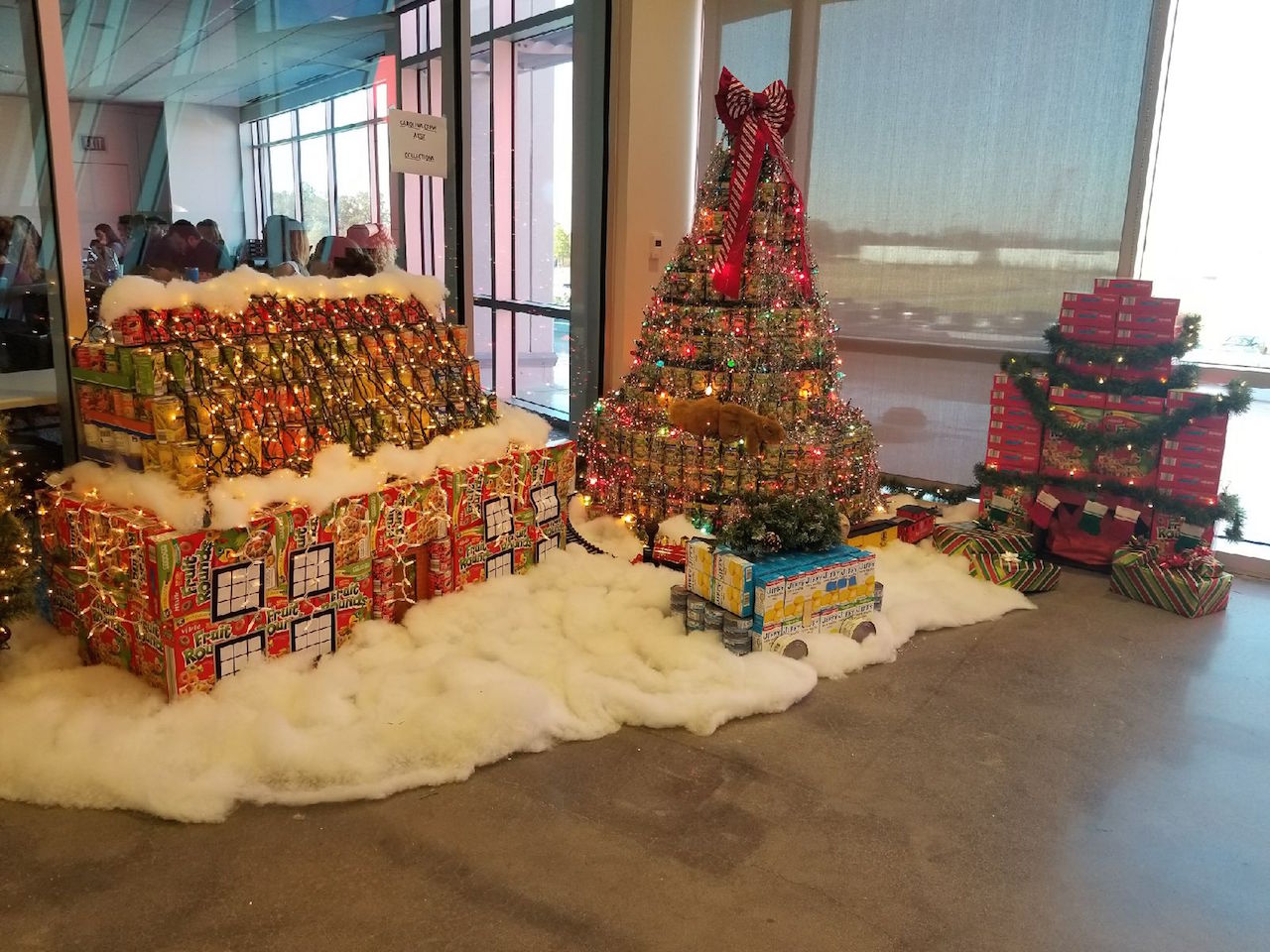 Movement team members donate 10 tons of food for 4 nonprofits