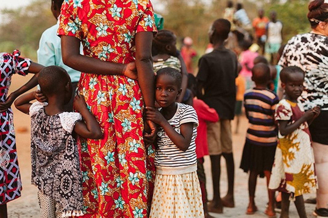 Girls in Uganda